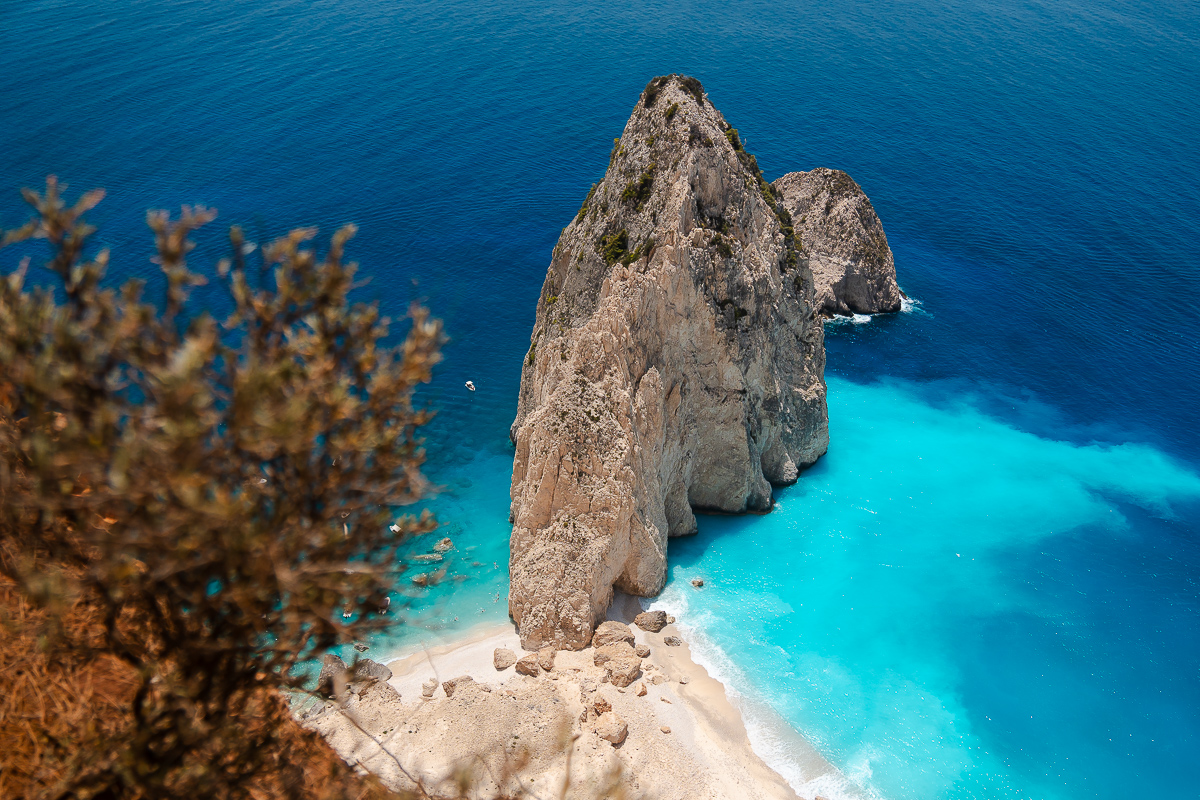Mizithres Felsen auf Zakynthos