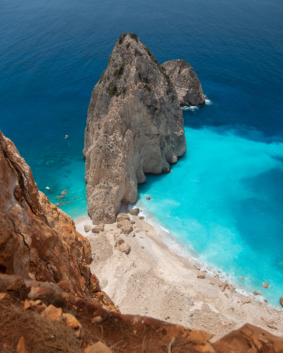 Mizithres Felsen auf Zakynthos