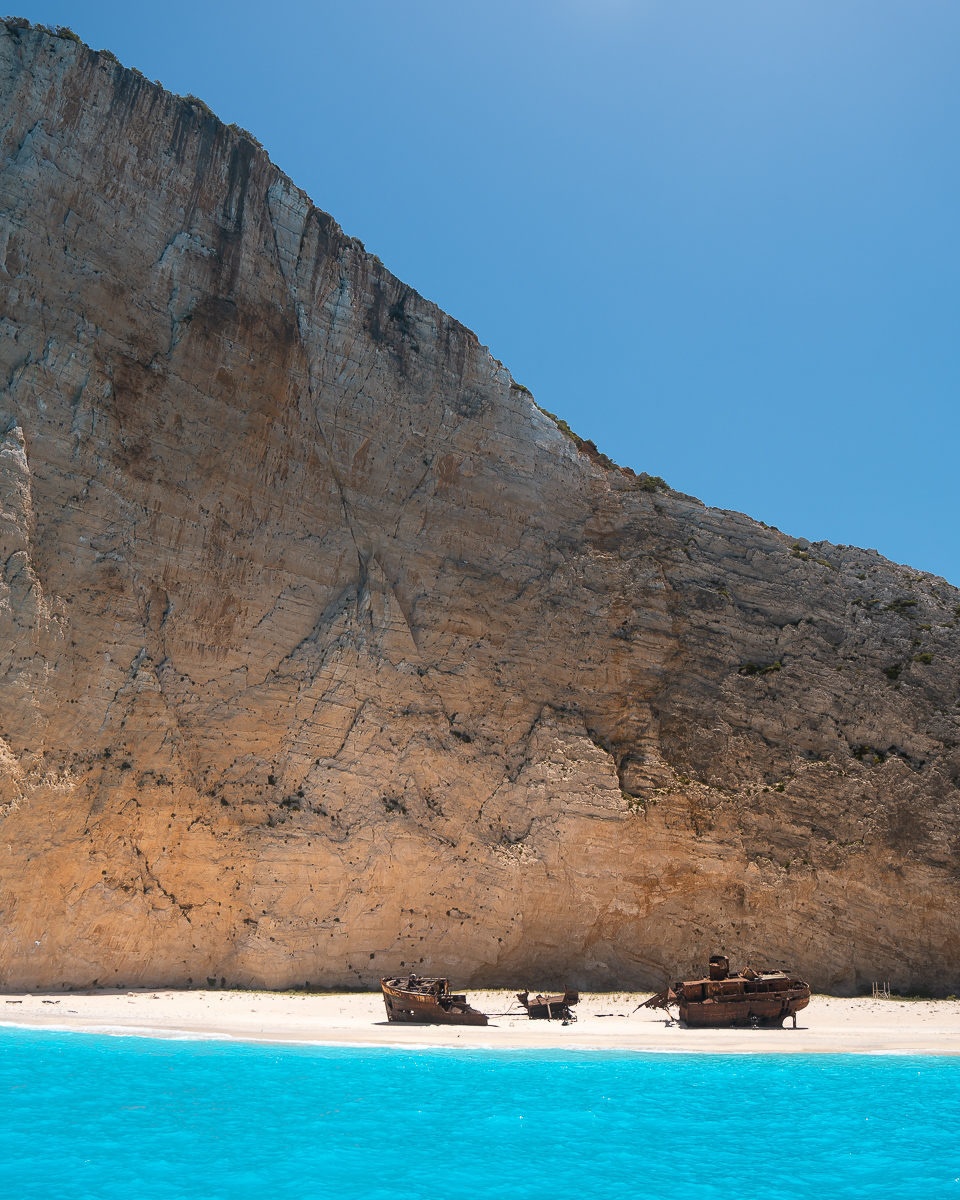 Schiffswrack am Navagio Beach - Zakynthos