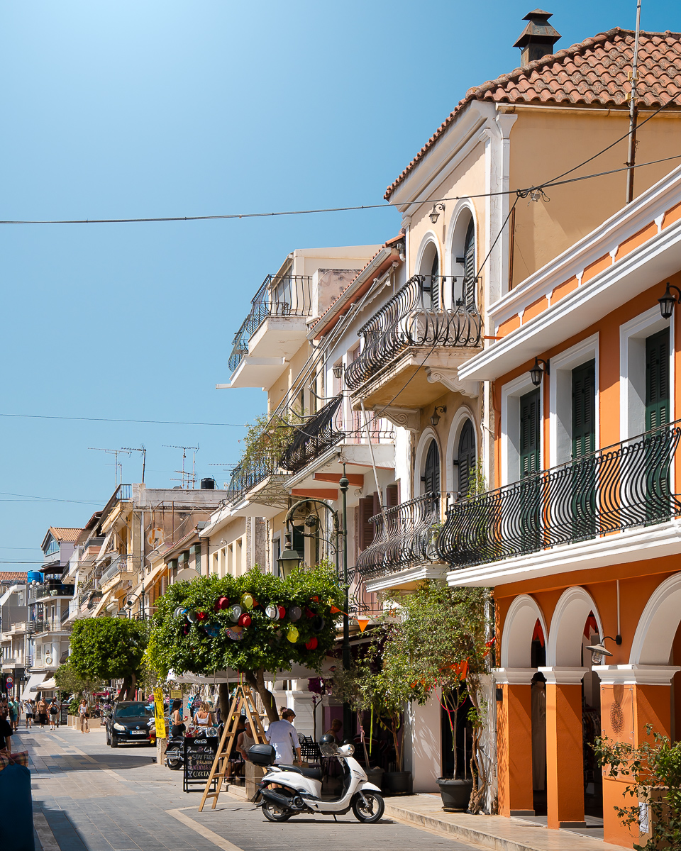 Einkaufsmeile 21st Maiou - Zakynthos Stadt